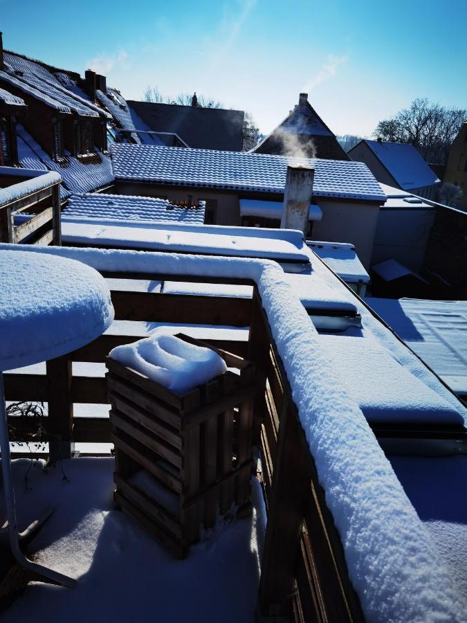 Gemuetliche Dachwohnung Mit Kleiner Oder Grosser Dachterrasse Nebeneinander Wolmirstedt ภายนอก รูปภาพ