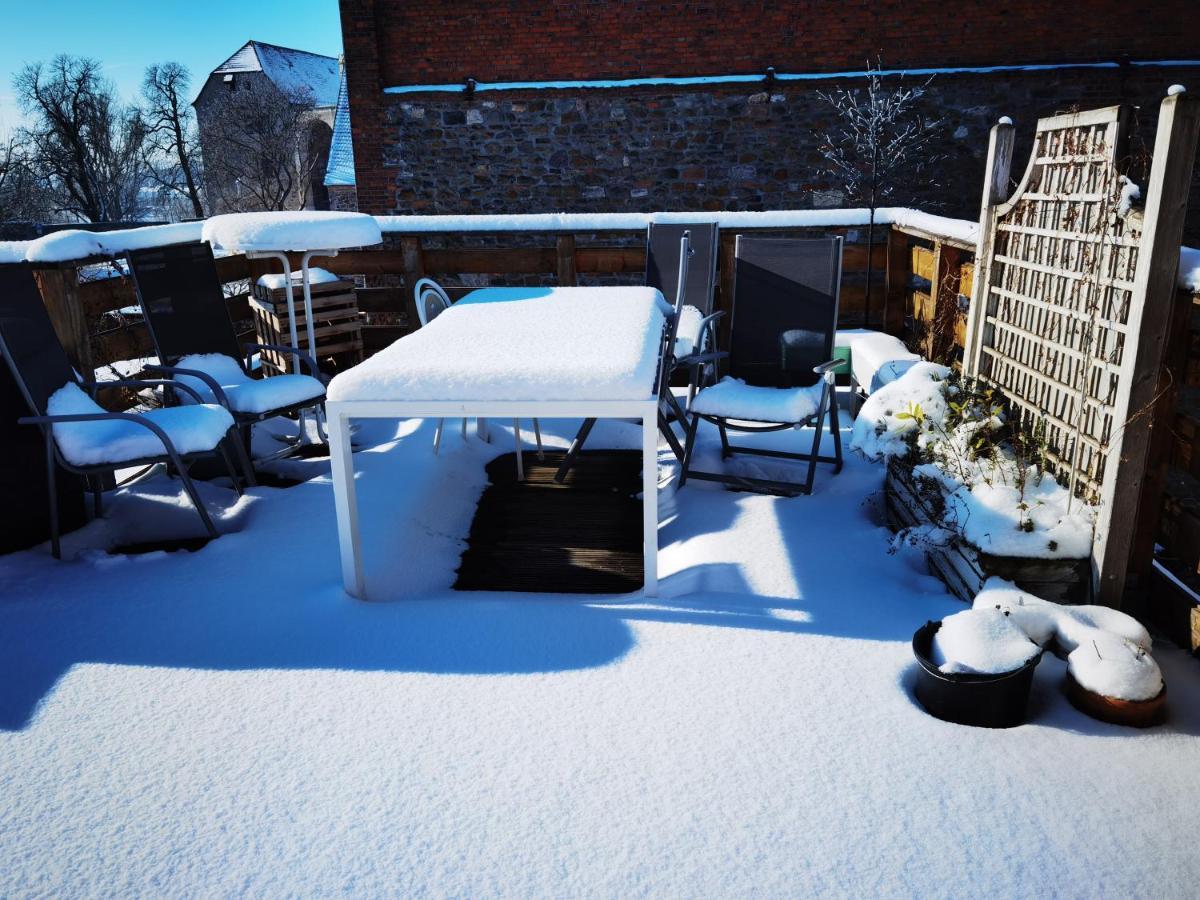 Gemuetliche Dachwohnung Mit Kleiner Oder Grosser Dachterrasse Nebeneinander Wolmirstedt ภายนอก รูปภาพ